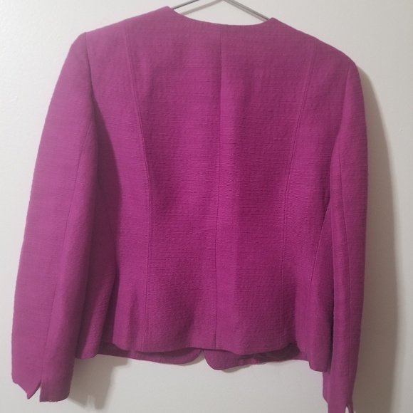 EVAN PICONE - two button blazer magenta pink - Picture 4 of 6